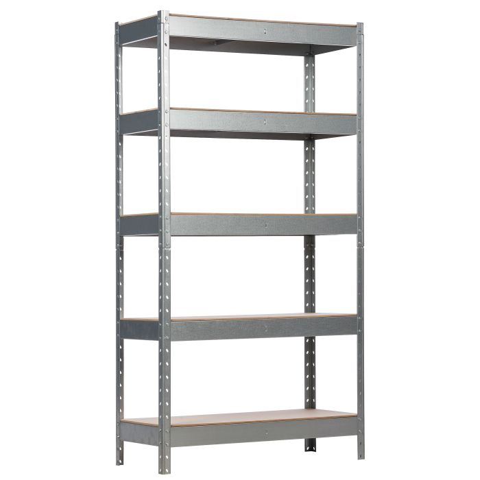 ALDOTRADE Kovový regál 5 polic 175x90x40 cm