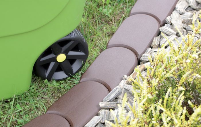 Zahradní palisáda IPAK SOLO 1,9m - Hnědá