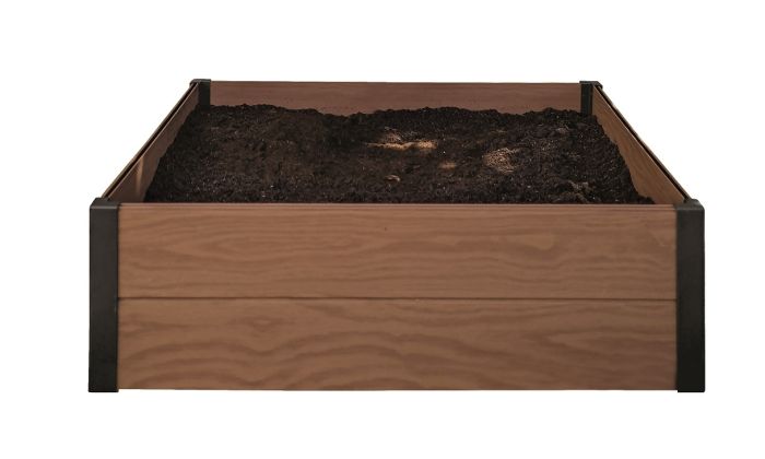 KETER Vyvýšený záhon Maple Square - Hnědá