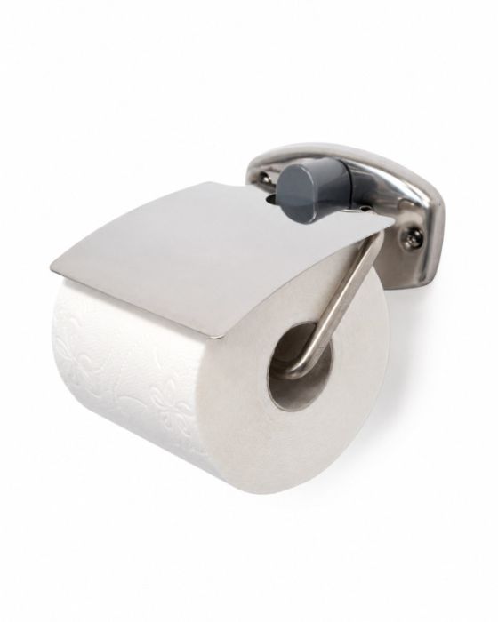 ALDOTRADE Držák wc papíru s klapkou chrom