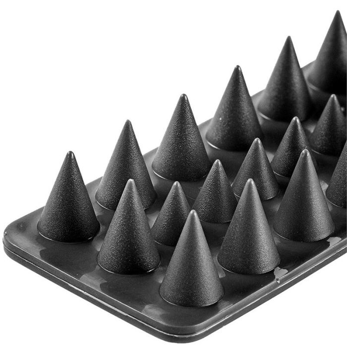 ALDOTRADE Hroty ochranné proti holubům PE 4,5x50cm - Hnědá