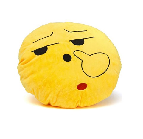 ALDOTRADE Polštář smajlík Emoji ANGRY