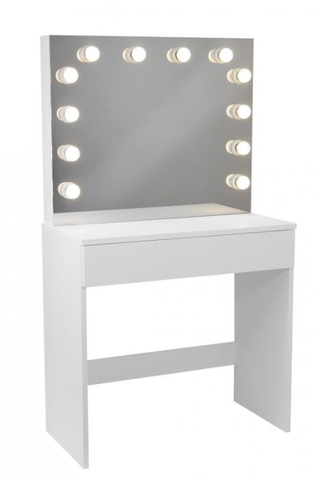 Eau de toilet table 80x40x140 cm with Gabina mirror