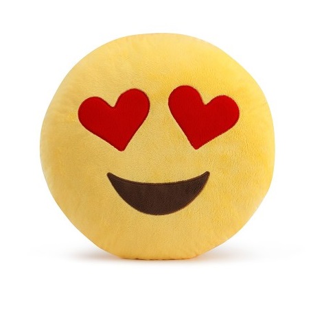 ALDOTRADE Polštář smajlík Emoji LOVE