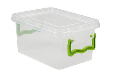 Plastový úložný box 15,5l, bílá