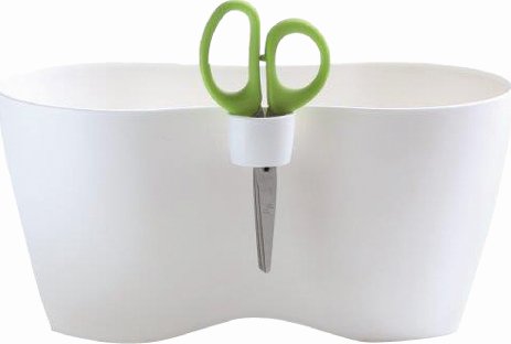 Květináč na bylinky Limes Dublo 2,3l bílý