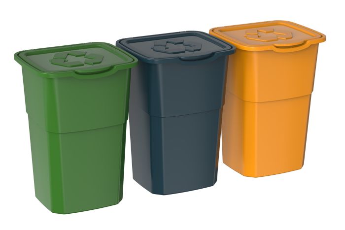 Koš na tříděný odpad Eco 3 Master Color