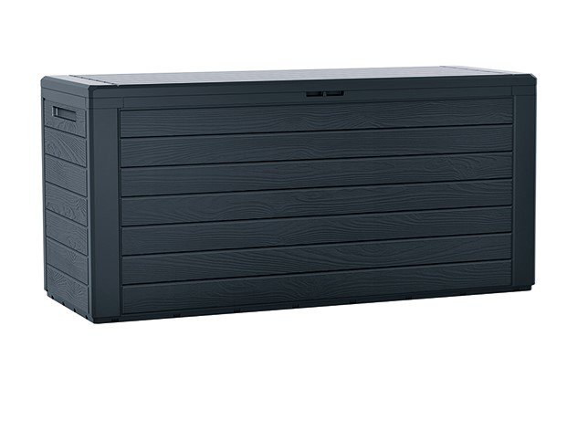 Prosperplast Zahradní box WOODEBOX 280l antracit