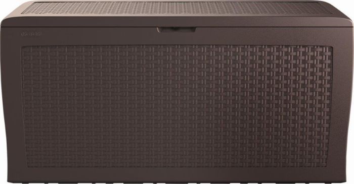 Zahradní úložný box Samoa Rattan 270l hnědý