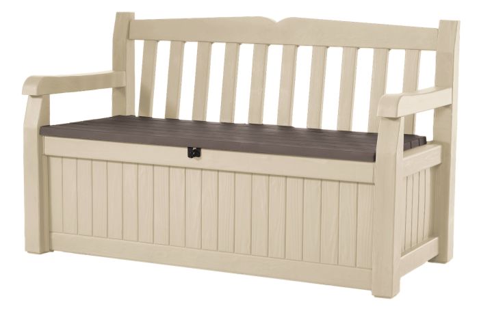 Lavice Eden Garden Bench 265l béžová/hnědá