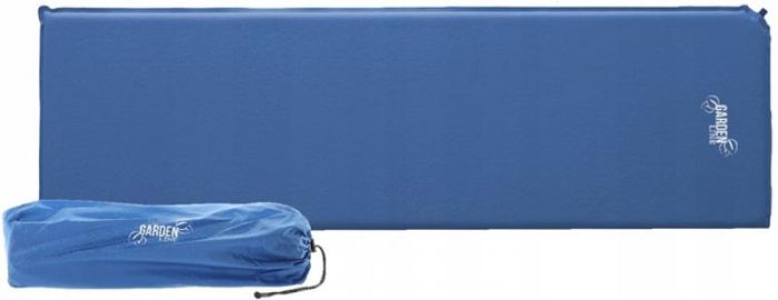 Samonafukovací karimatka 180x50x205cm, 850g, modrá