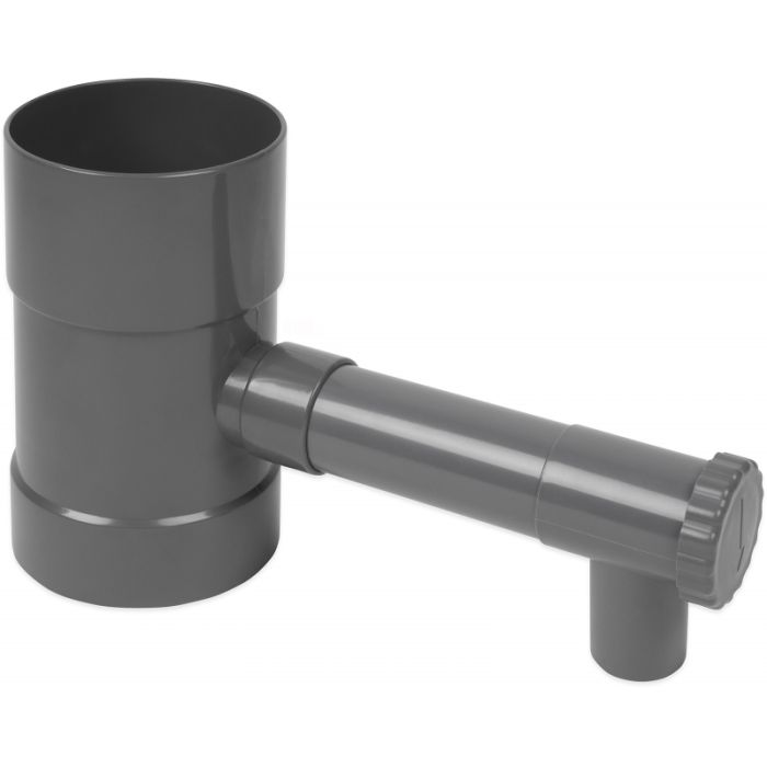 Sběrač dešťové vody ze svodu s ventilem 80mm ŠE