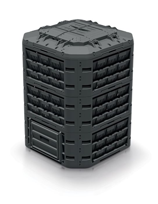 Kompostér COMPOGREEN VARIO 950l černý