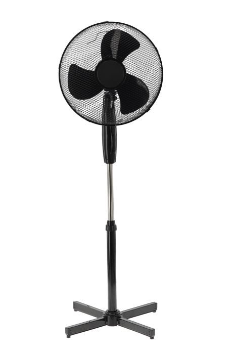 Stojanový ventilátor černý 45W
