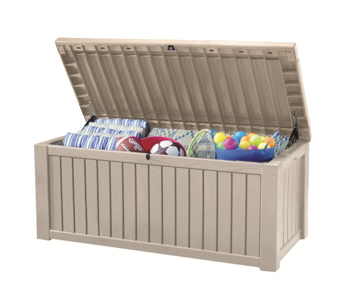 Zahradní box Rockwood 570 L krémová