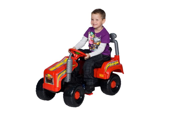ALDOTRADE Šlapací traktor Maxi - Červená