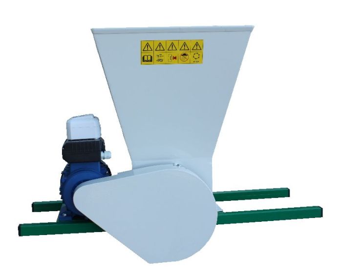 ALDOTRADE Drtič na ovoce elekrický TIP DE 30L - Nerezová násypka