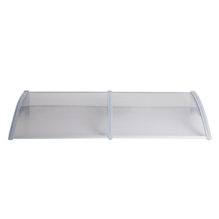 ALDOTRADE Dveřní vchodová stříška Standart 100x300cm - Hnědá