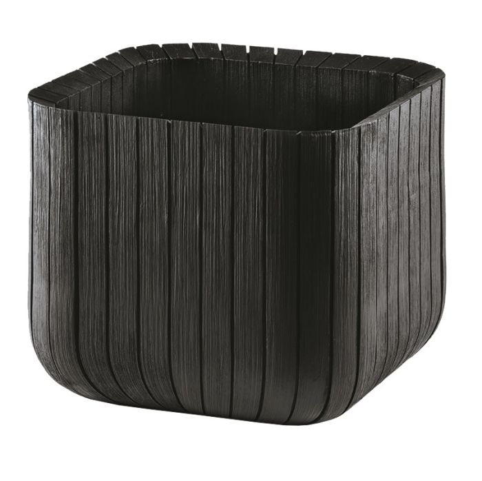 KETER Květináč Cube Planter M - Antracit
