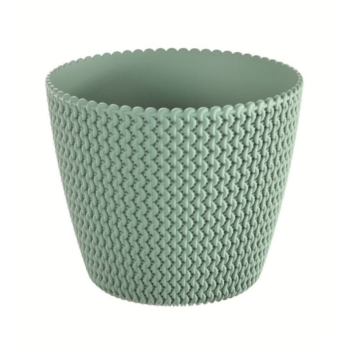 Květináč kulatý SPLOFY průměr 13 cm - Bílá