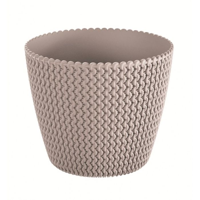 Květináč kulatý SPLOFY 13,0 cm mocca