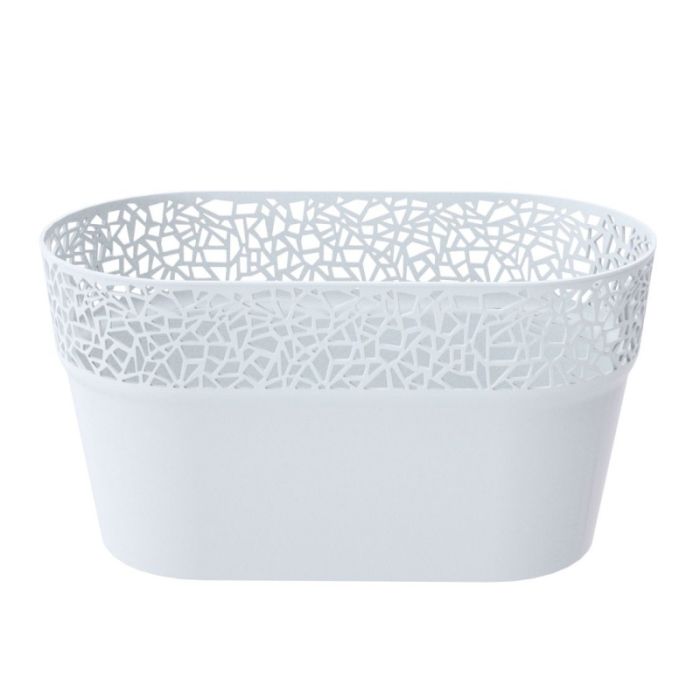 Květináč s krajkou DTRE 27,5 cm - Antracit
