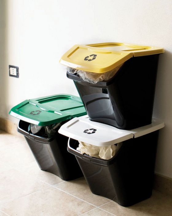 Odpadkový koš na tříděný odpad Ecobin 30l